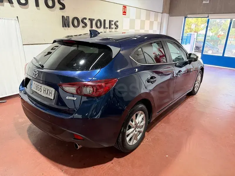 Usado Mazda 3 Style 150 CV (110 kW) 2014 Azul Berlina
