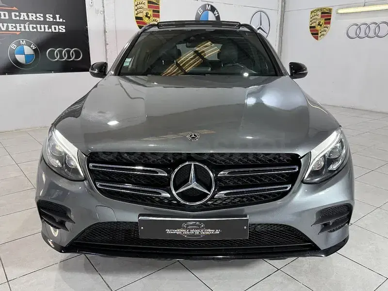 Usado Mercedes GLC250 204 CV (150 kW) 2018 Gris / plata SUV