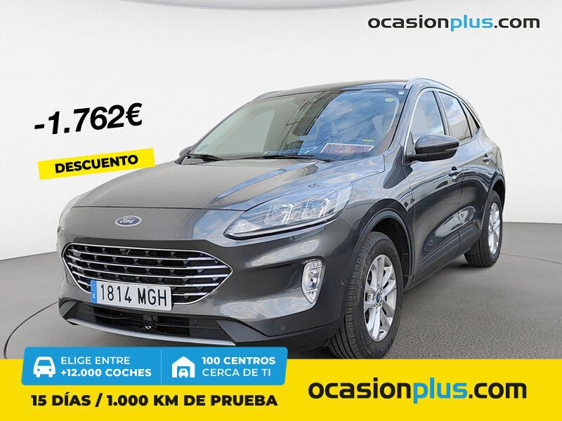 Gris Usado 2023 Ford Kuga Titanium SUV | 19.390 € (Precio justo) - Imagen 1/4
