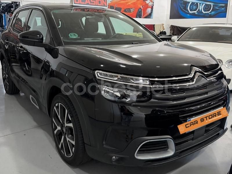 Usado Citroën C5 Aircross PureTech 131 CV (96 kW) 2019 Negro SUV
