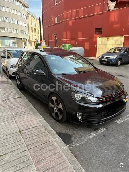 Usado VW Golf VI GTI 210 CV (154 kW) 2011 Negro Utilitario