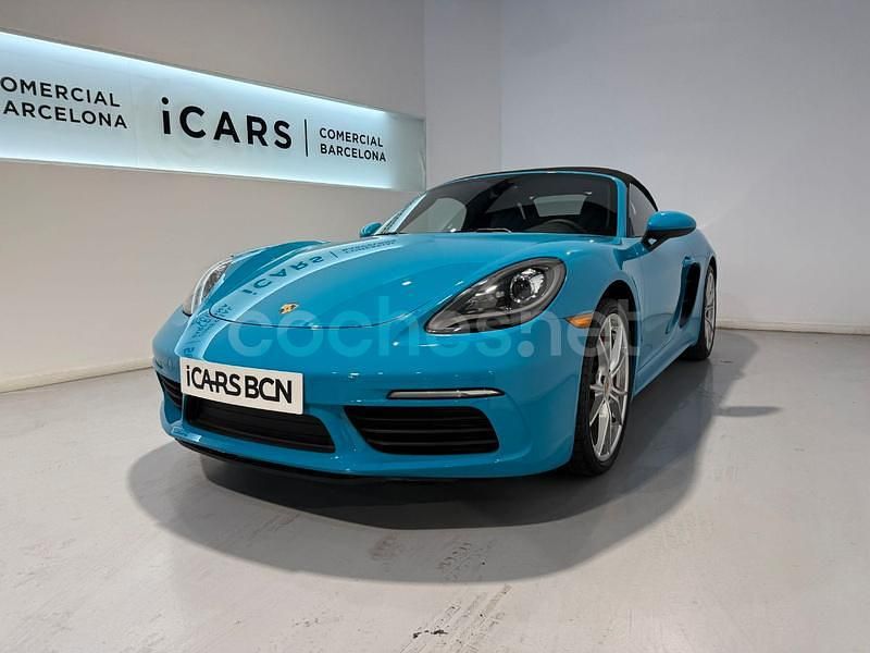 Usado Porsche 718 Boxster S 350 CV (257 kW) 2021 Azul Descapotable