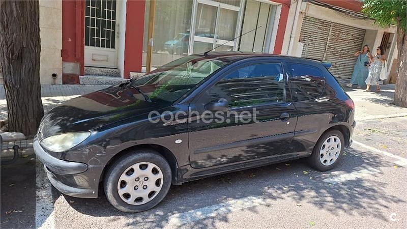 Negro Usado 2007 Peugeot 206 Berlina | 2900 € (Buen precio) - Imagen 1/4