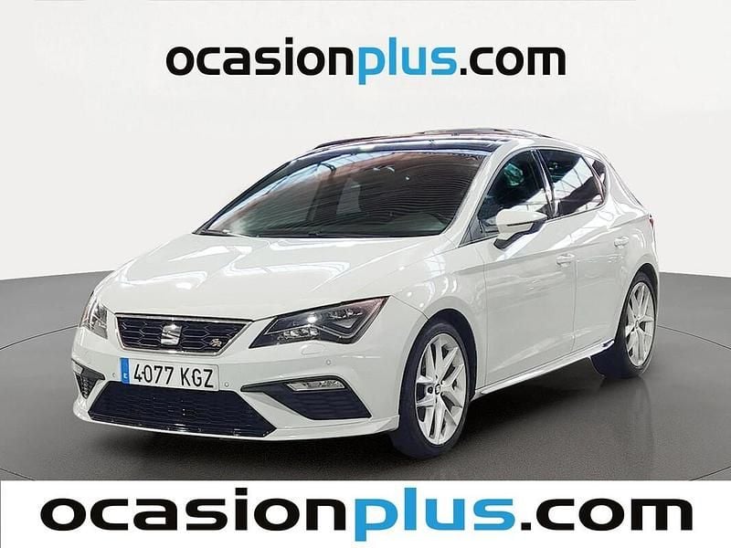 Usado Seat Leon FR 184 CV (135 kW) 2018 Blanco Utilitario