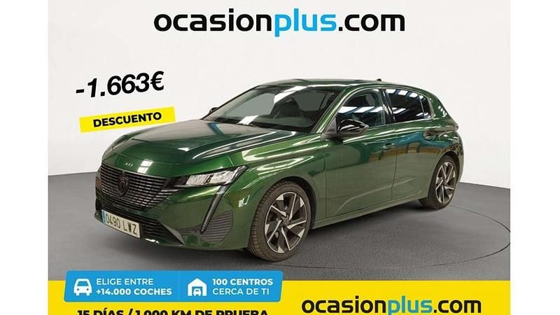 Verde Usado 2022 Peugeot 308 Allure Utilitario | 16.637 € (Precio justo) - Imagen 1/4