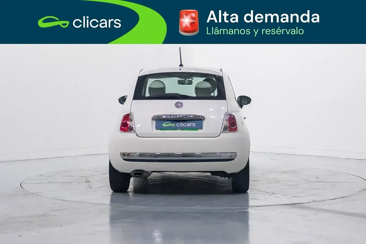 Usado Fiat 500 Lounge 69 CV (50 kW) 2014 Beige Berlina