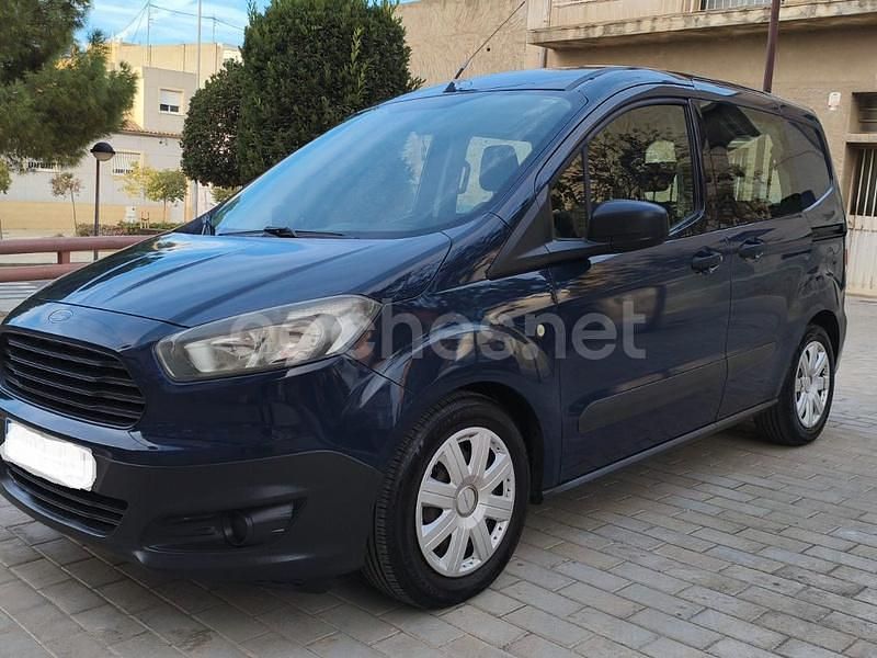 Azul Usado 2016 Ford Tourneo Courier Ambiente Monovolumen | 8700 € (Precio justo) - Imagen 1/4