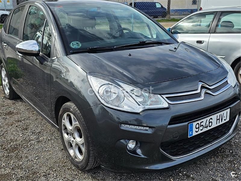 Usado Citroën C3 Exclusive 92 CV (67 kW) 2014 Gris / plata Berlina