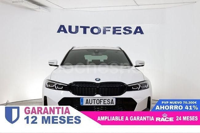 Usado BMW 320e M Sport 204 CV (150 kW) 2023 Blanco Familiar