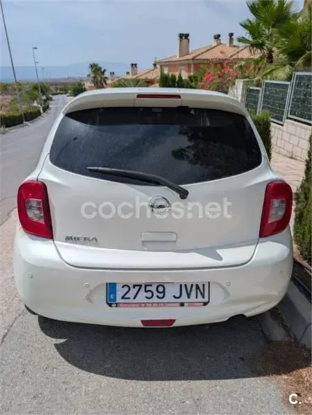 Usado Nissan Micra N-TEC 80 CV (58 kW) 2016 Blanco Utilitario