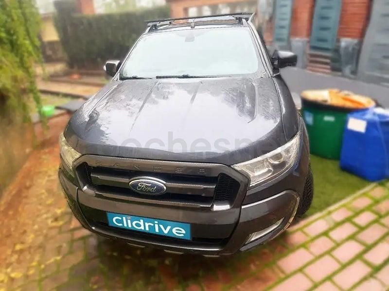 Usado Ford Ranger Wildtrack 200 CV (147 kW) 2018 Gris / plata Recogida