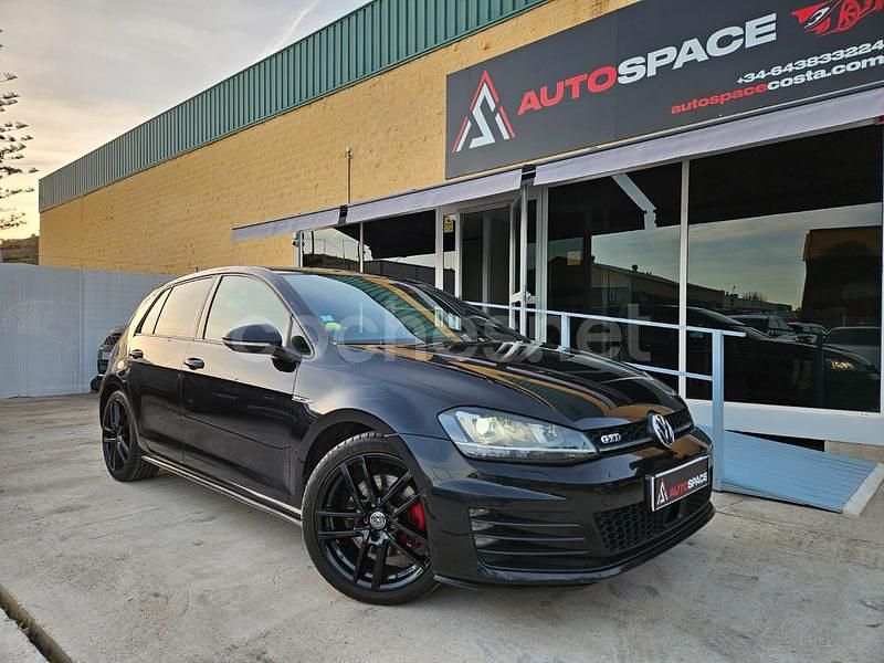Usado VW Golf VII GTD 184 CV (135 kW) 2016 Negro Berlina