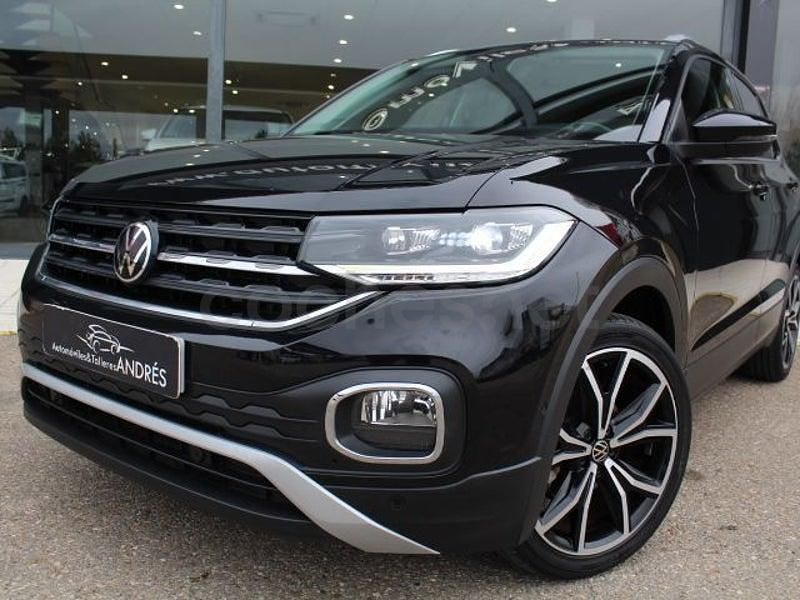 Usado VW T-Cross Sportline 110 CV (80 kW) 2021 Negro SUV