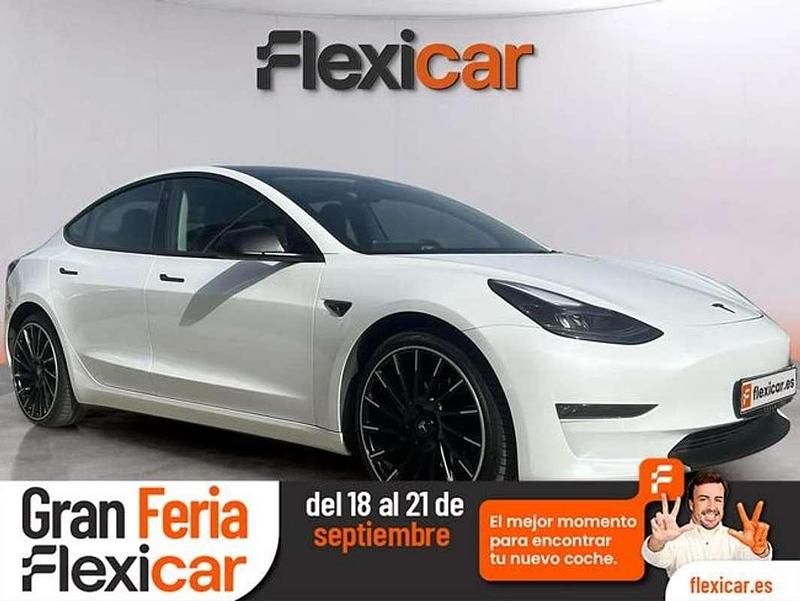 Blanco Usado 2021 Tesla Model 3 Berlina | 26.990 € (Super precio) - Imagen 1/4