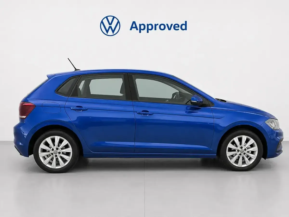 Usado VW Polo Advance 95 CV (69 kW) 2019 Azul Utilitario