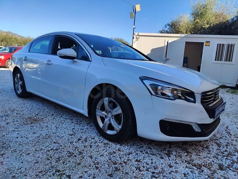 Usado Peugeot 508 Access 120 CV (88 kW) 2015 Blanco Berlina