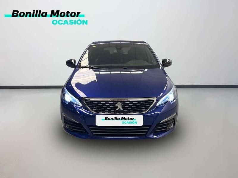Usado Peugeot 308 GT-line 131 CV (96 kW) 2018 Azul Berlina