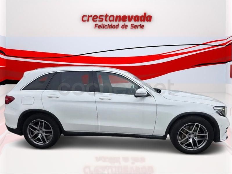 Usado Mercedes GLC250 AMG line 204 CV (150 kW) 2016 Blanco SUV
