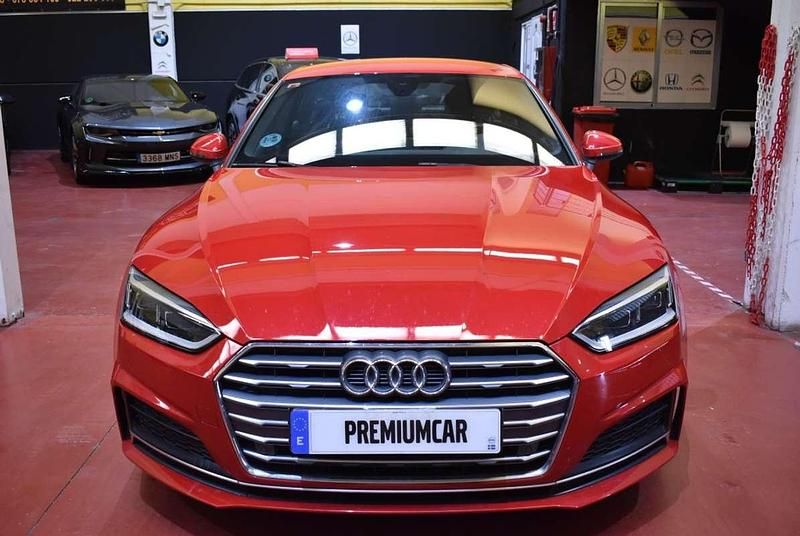 Usado Audi A5 Sportback S-Line 150 CV (110 kW) 2018 Rojo Utilitario