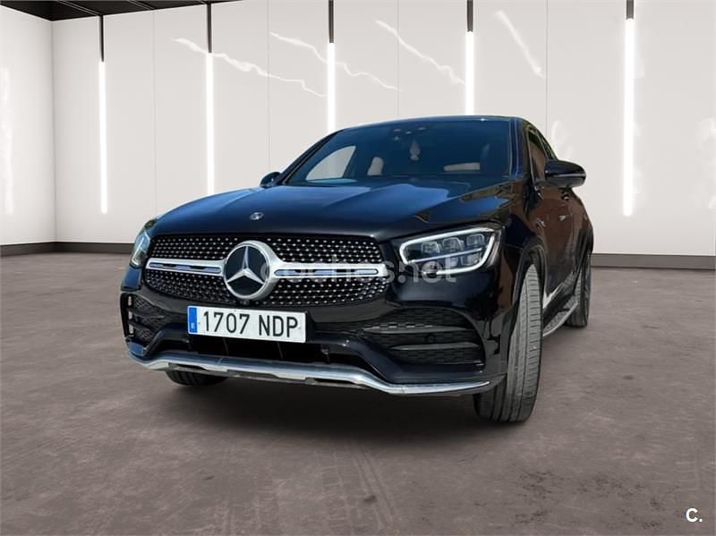 Negro Usado 2021 Mercedes GLC220 Coupe | 33.900 € (Super precio) - Imagen 1/4
