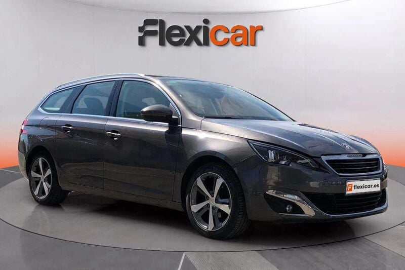 Gris Usado 2017 Peugeot 308 Allure Familiar | 7790 € (Buen precio) - Imagen 1/4
