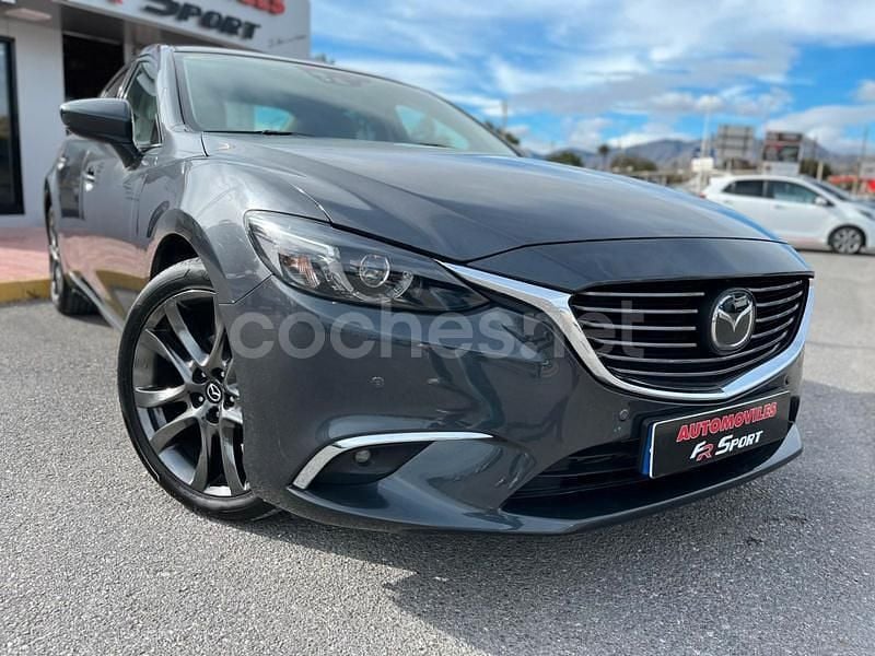 Gris / plata Usado 2016 Mazda 6 Familiar | 11.900 € (Buen precio) - Imagen 1/4