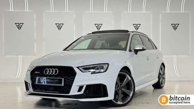 Usado Audi RS3 Sportback Advanced 400 CV (294 kW) 2020 Blanco Utilitario