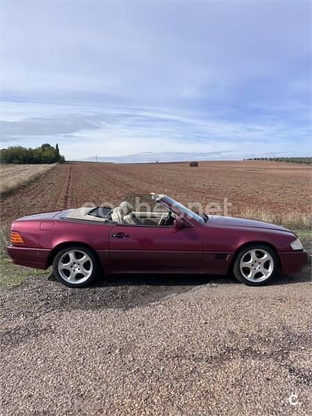 Usado Mercedes SL500 320 CV (235 kW) 1997 Granate Descapotable