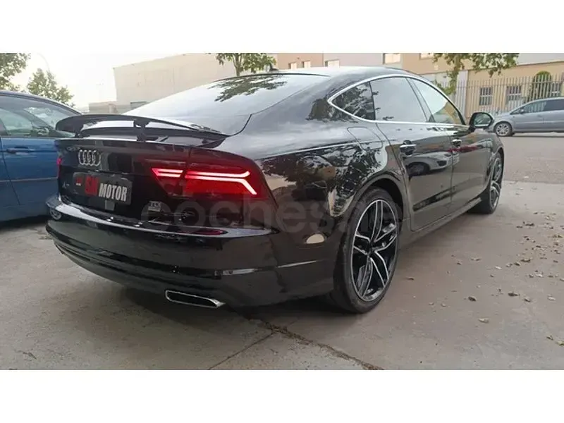 Usado Audi A7 Sportback Ambiente 218 CV (160 kW) 2015 Negro Utilitario