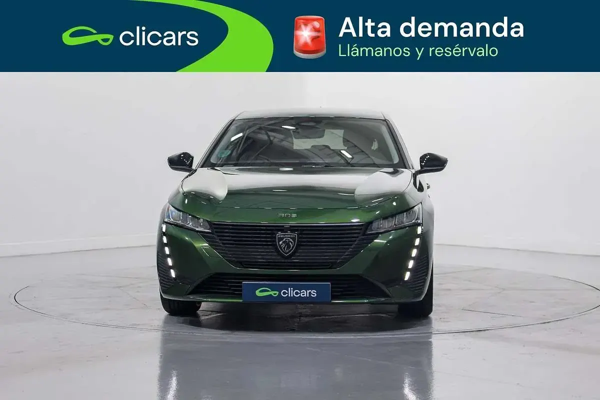 Usado Peugeot 308 Style 131 CV (96 kW) 2024 Verde Utilitario