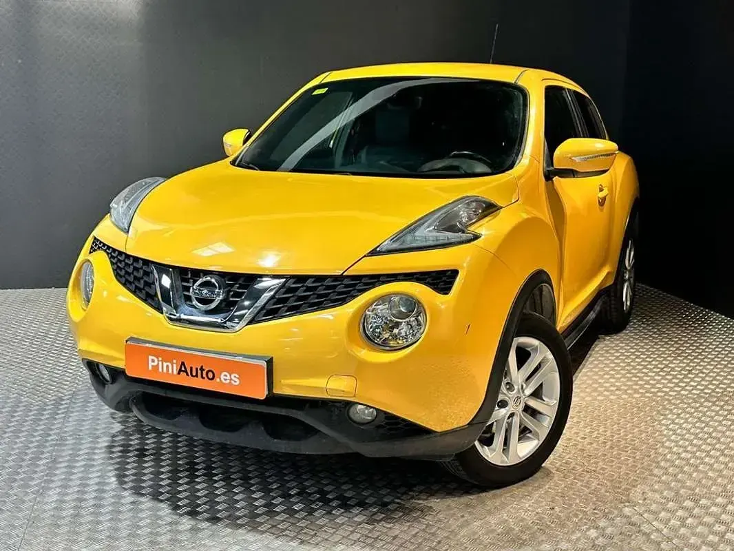 Usado Nissan Juke Acenta 114 CV (83 kW) 2017 Amarillo SUV