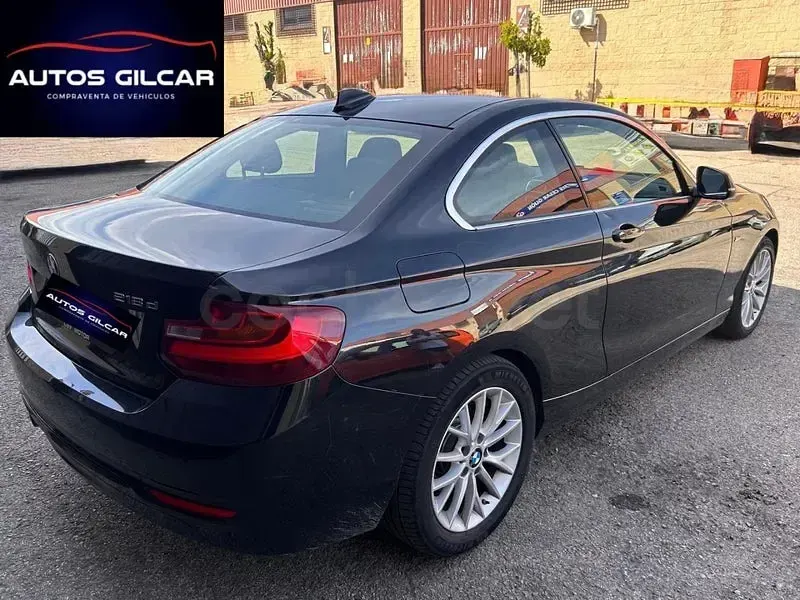 Usado BMW 218 Sport Line 150 CV (110 kW) 2016 Negro Coupe