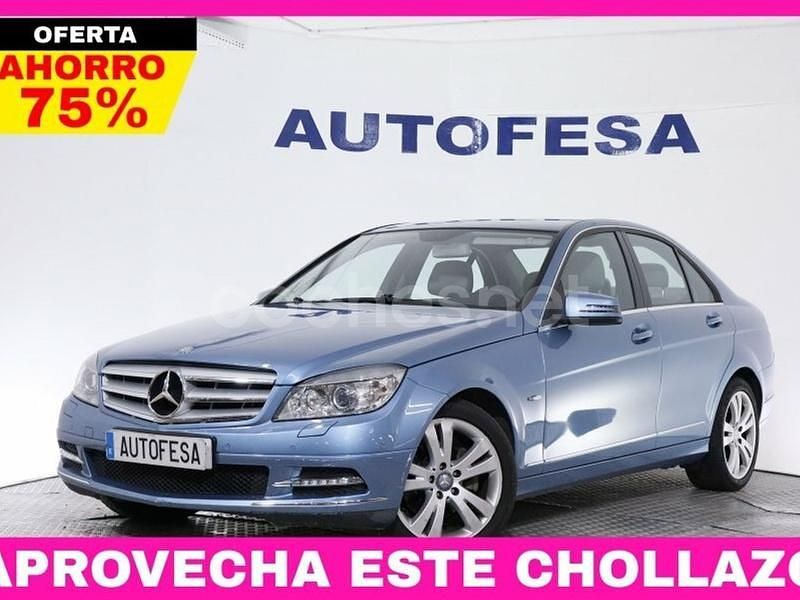 Azul Usado 2010 Mercedes C250 Avantgarde Berlina | 11.850 € - Imagen 1/4
