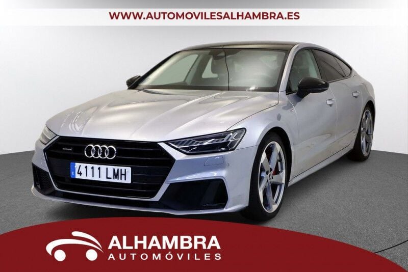 Plateado Usado 2021 Audi A7 Sportback Ambiente Utilitario | 45.990 € (Super precio) - Imagen 1/4
