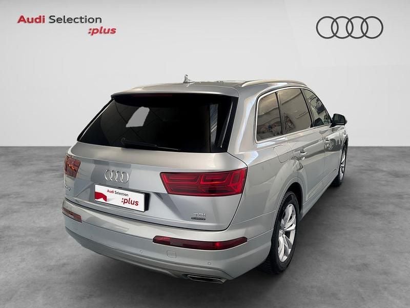 Usado Audi Q7 Design 272 CV (200 kW) 2018 Gris plata SUV