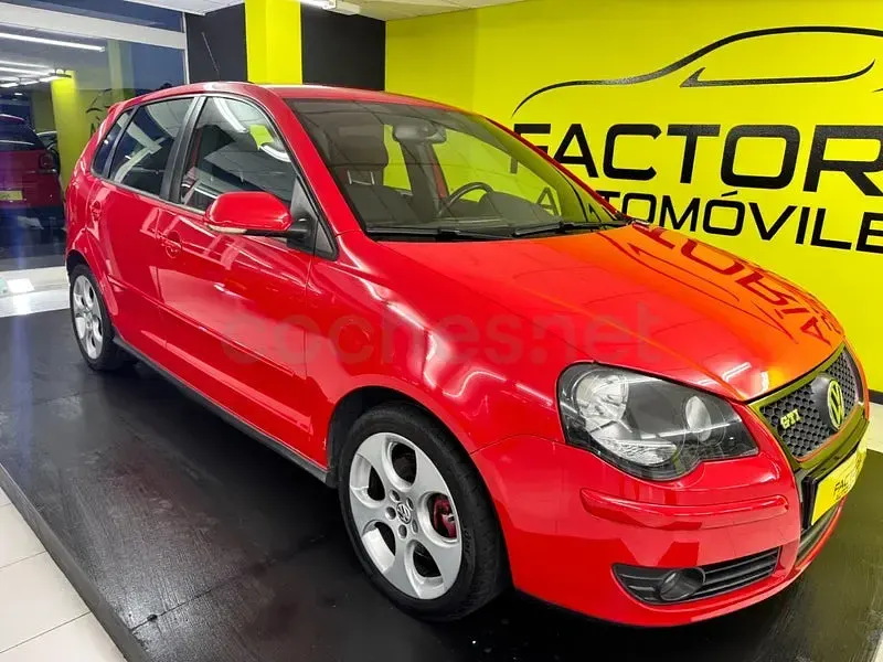 Usado VW Polo GTI 150 CV (110 kW) 2006 Rojo Utilitario