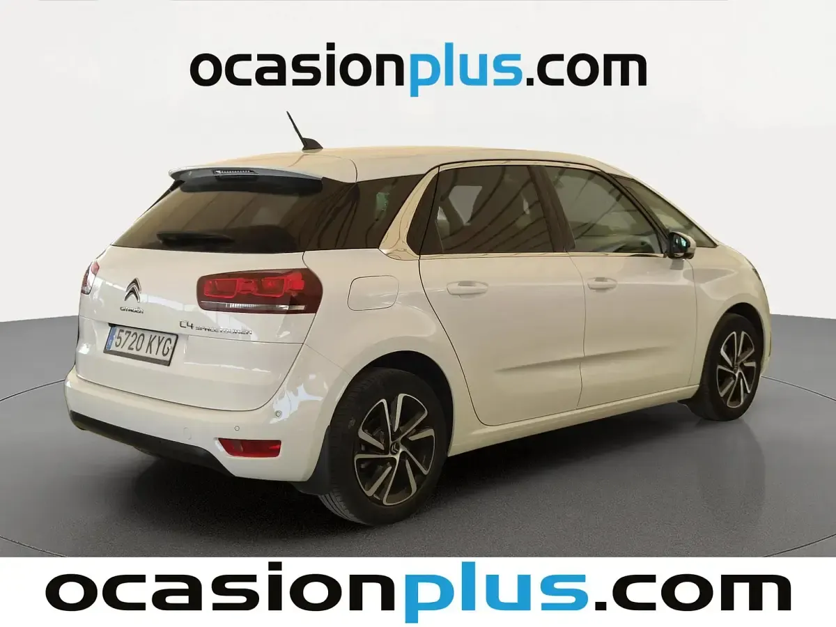 Usado Citroën C4 SpaceTourer Feel 131 CV (96 kW) 2019 Blanco Monovolumen