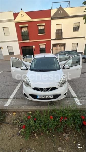 Blanco Usado 2015 Nissan Micra Visia Utilitario | 4800 € (Super precio) - Imagen 1/2