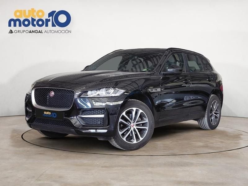 Negro Usado 2018 Jaguar F-Pace Prestige SUV | 19.990 € (Buen precio) - Imagen 1/4