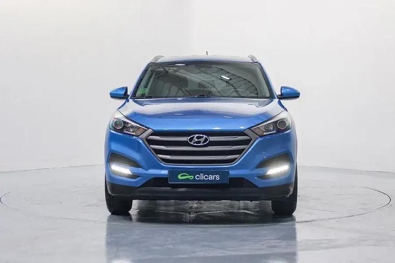 Usado Hyundai Tucson 132 HP (97 kW) 2018 Azul SUV