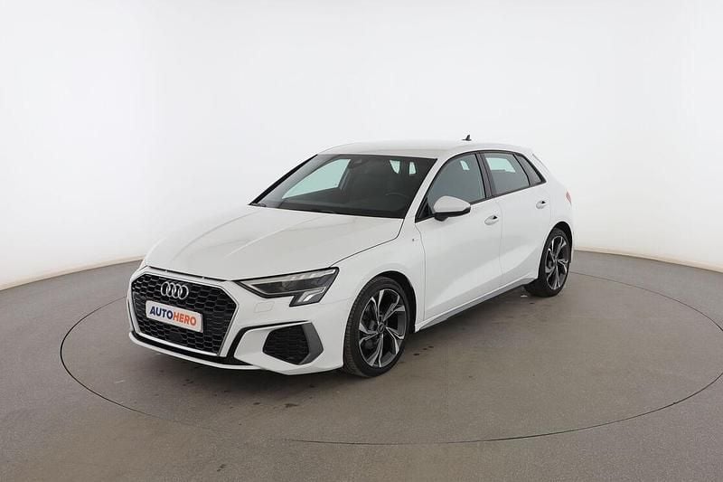 Blanco Usado 2021 Audi A3 S-Line Utilitario | 29.499 € (Caro) - Imagen 1/3