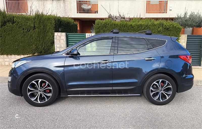 Usado Hyundai Santa Fe Style 197 CV (144 kW) 2015 Azul SUV