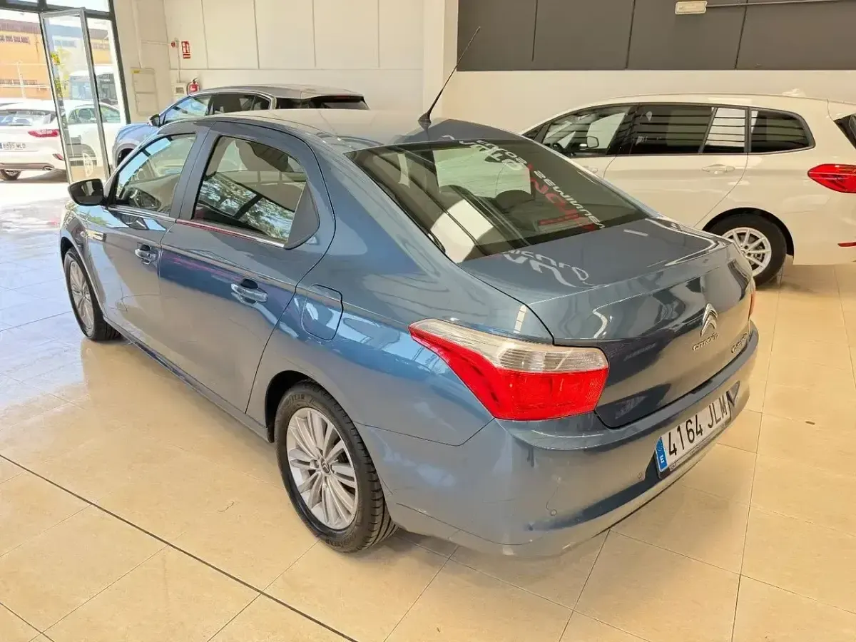 Usado Citroën C-Elysee I Exclusive 82 CV (60 kW) 2016 Azul Berlina