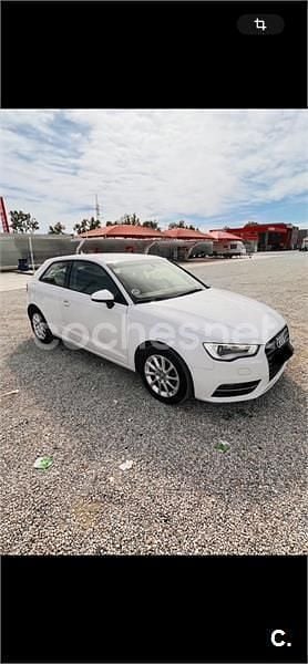 Blanco Usado 2014 Audi A3 Ambition Berlina | 8500 € (Precio justo) - Imagen 1/4