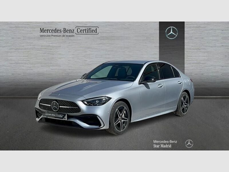 Gris Usado 2024 Mercedes C300e Berlina | 48.990 € (Precio justo) - Imagen 1/4