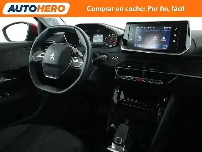 Usado Peugeot 208 Allure 101 CV (74 kW) 2020 Rojo Utilitario