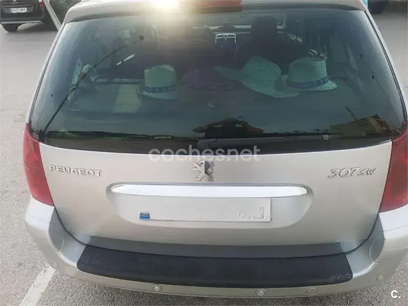 Usado Peugeot 307 110 CV (80 kW) 2002 Gris / plata Familiar