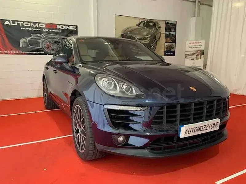 Usado Porsche Macan S 340 CV (250 kW) 2018 Azul SUV