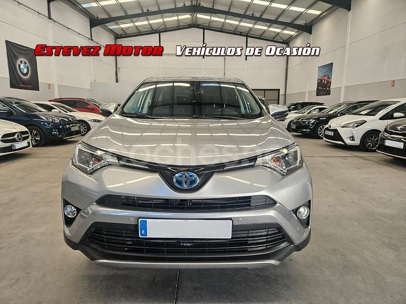 Usado Toyota RAV4 Hybrid Advance 197 CV (144 kW) 2018 Gris / plata SUV