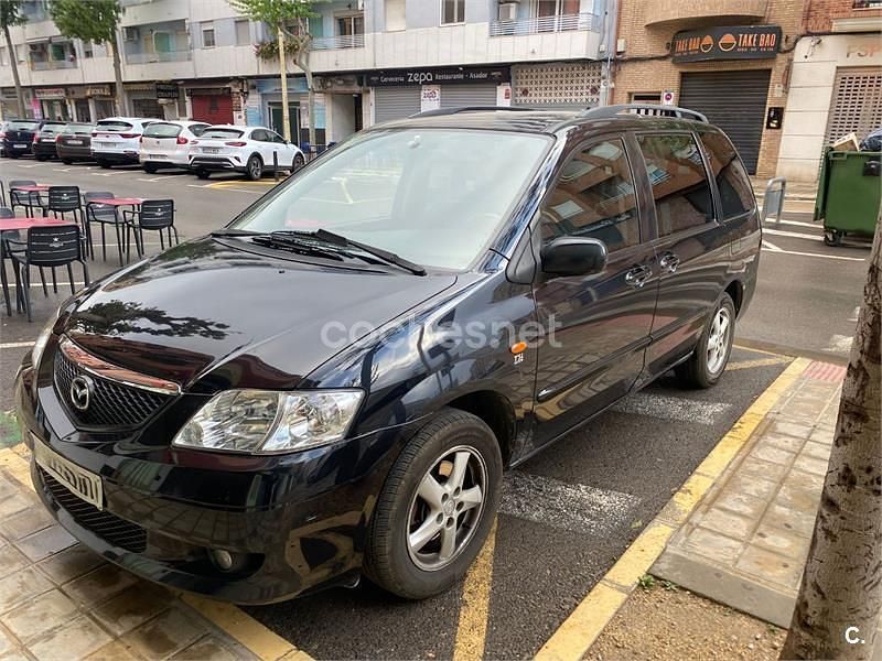 Usado Mazda MPV Comfort 136 CV (100 kW) 2003 Negro Monovolumen